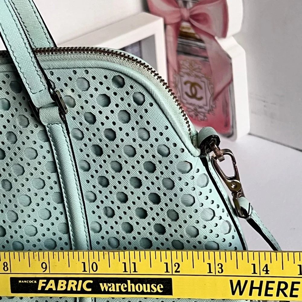 Kate Spade Newbury Lane Caning Small Rachelle satchel in Grace Blu
